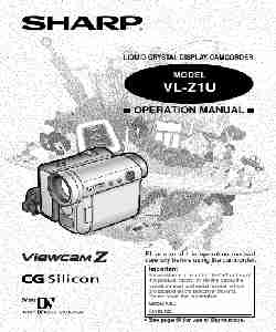 Sharp Camcorder VL-Z1U-page_pdf